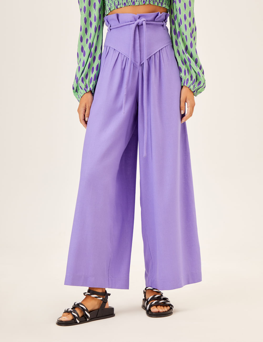 Marizinha - ☁️💎🕯 Pantalón tela duna Última tendencia textil do