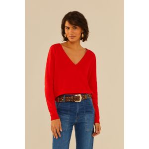 Blusa Tricot Lisa Com Gola v