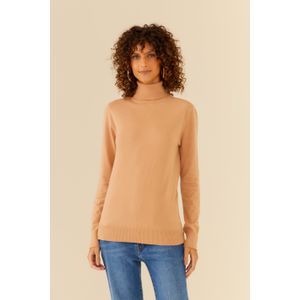 Blusa Tricot Gola Rolê