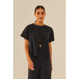 Blusa Quadrada Textura