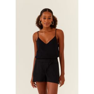 Blusa Tricot Alcinha Pespontada