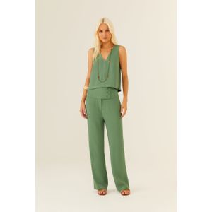 Calça Crepe Transpasse