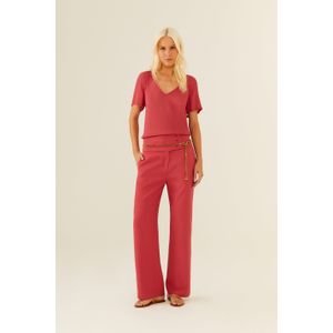 Calça Crepe Transpasse