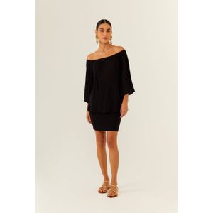 Vestido Curto Ombro a Ombro