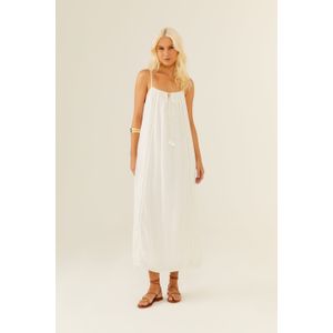 Vestido Midi Bordado Zinnia