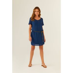 Vestido Curto Ggt Manga Ampla
