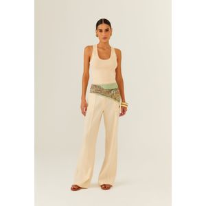 Calça Pantalona Nervura