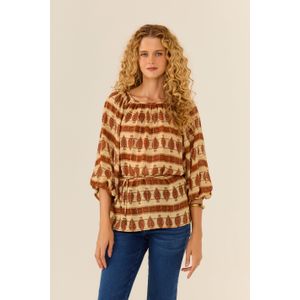 Blusa Estampa Mya Grão