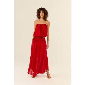 Vestido Longo Ggt Pala Lastex