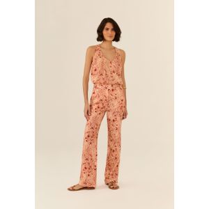Calça Linho Estampa Bohemian