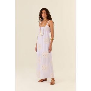 Vestido Midi Bordado Dev