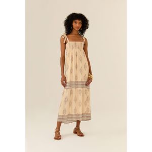 Vestido Longo Estampa Aditi