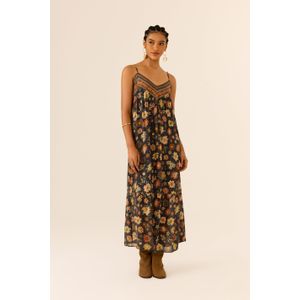 Vestido Midi Ggt Estampa Valentine Floral