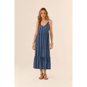 Vestido Alcinha Estampa Brush