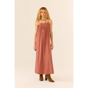 Vestido Midi Pala Pregas