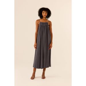 Vestido Midi Pala Pregas