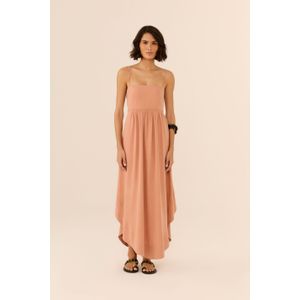 Vestido Midi Recorte Busto
