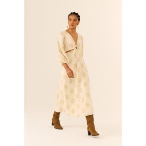 Vestido Midi Bordado Atalaia
