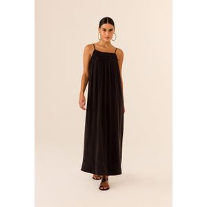 Vestido Midi Pala Pregas