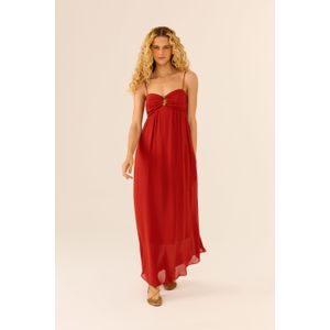 Vestido Midi Ggt Busto Anel
