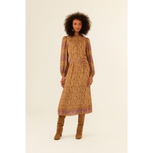 Vestido Midi Estampa Liz