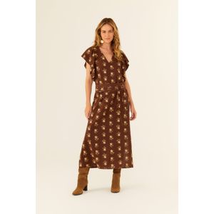 Vestido Midi Bordado Azaleia