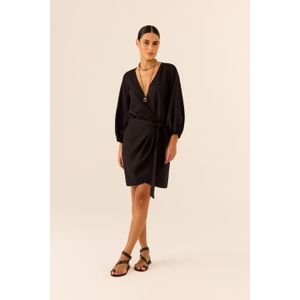 Vestido Curto Transpassado