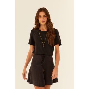 T-Shirt Detalhe Ombro